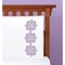 Herrschners Lavender Lace Pillowcase Pair Stamped Cross-Stitch